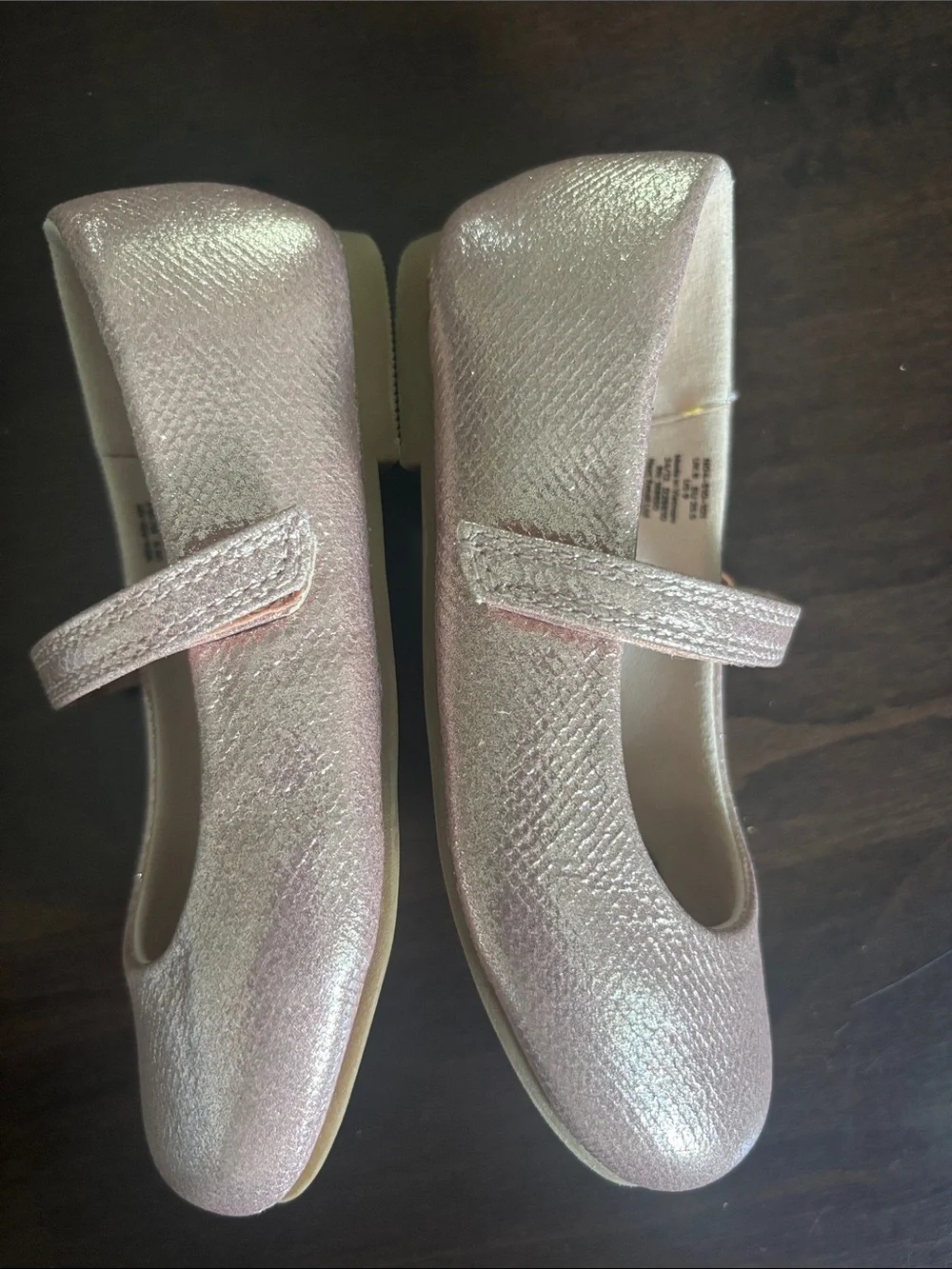 next Shimmery Light Pink Mary Jane Dress Shoes